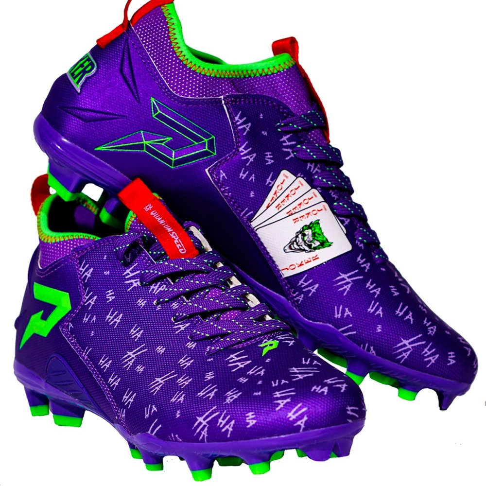 😈 Phenom Elite Quantum Speed The Joker Football Cleats 😈